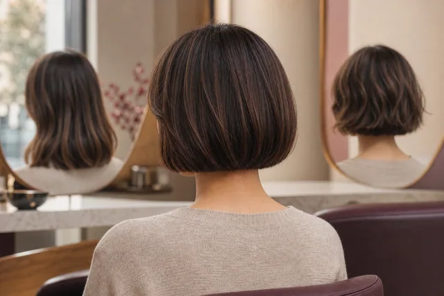 Bob moderno dal contorno morbido e movimento naturale